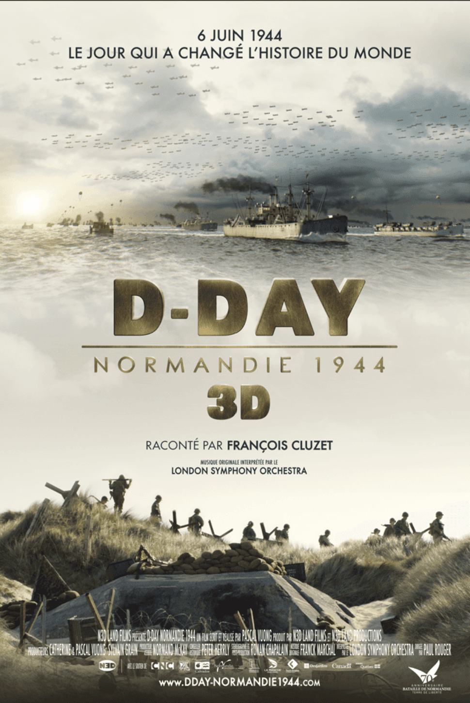 Affiche du film D-Day (3D)